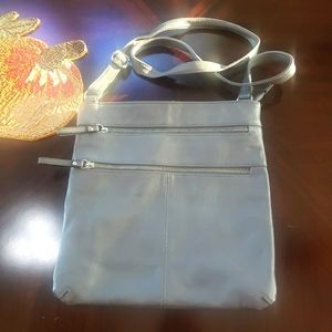 Merona Gray Crossbody Purse